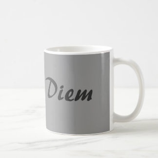 Carpe Diem コーヒーマグカップ
