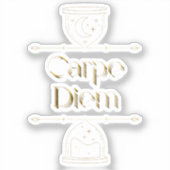 Carpe diem シール (正面)