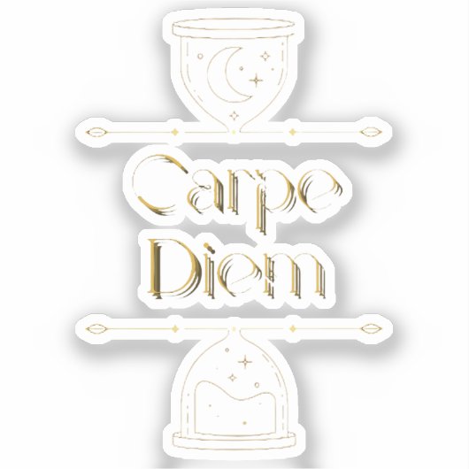 Carpe diem シール (正面)