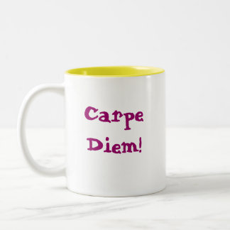 Carpe Diem! ツートーンマグカップ