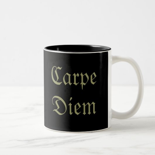 Carpe Diem ツートーンマグカップ (右)
