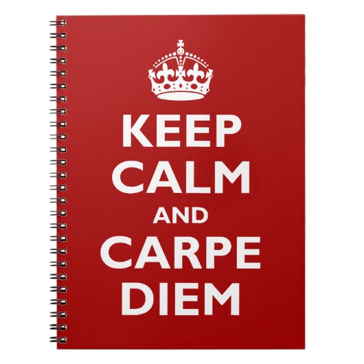 Carpe Diem! ノートブック (正面)