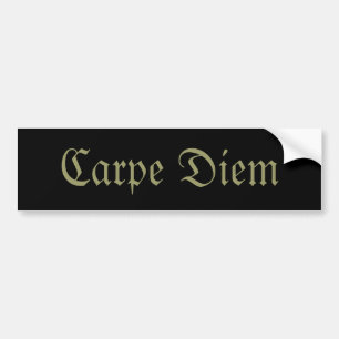 Carpe Diem バンパーステッカー