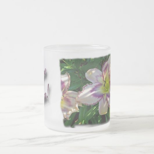 Carpe Diem! フロストグラスマグカップ (中央)