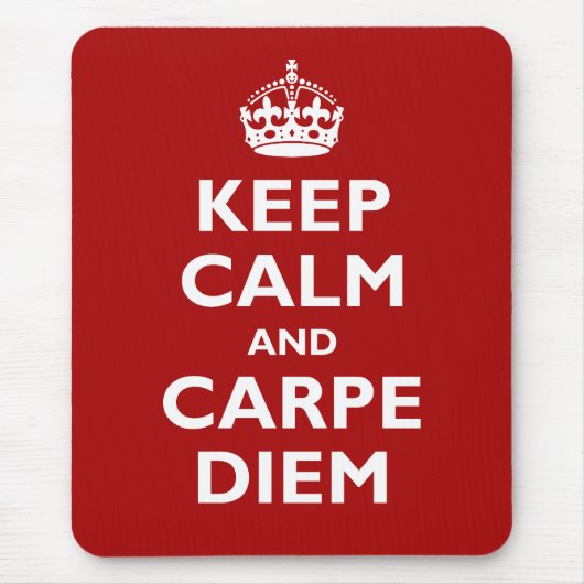 Carpe Diem! マウスパッド (正面)