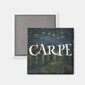 CARPE DIEM 今この瞬間を生きる MOMENT マグネット (正面/裏面)