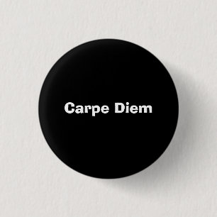 Carpe Diem 缶バッジ