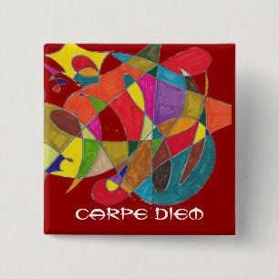 Carpe Diem 缶バッジ