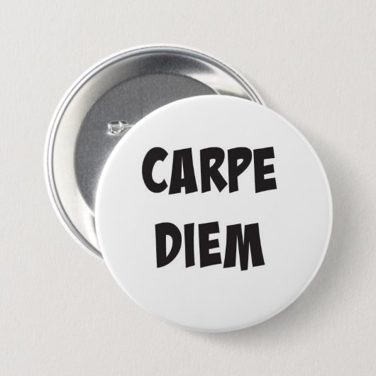 Carpe Diem Button 缶バッジ (正面&裏面)