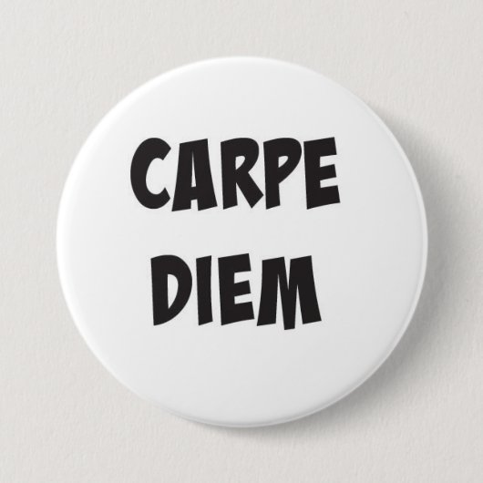 Carpe Diem Button 缶バッジ (正面)