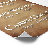 Carpe Diem, Carpe Noctem, Carpe Omnia ポスター (角)