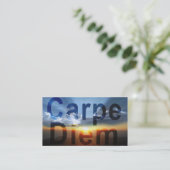 Carpe Diem Coaching名刺 名刺 (スタンド正面)