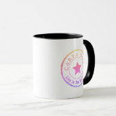CARPE DIEM、Live in the Moment カッコいい Coffee Mug マグカップ (正面右)