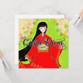 Carpe Diem Maiko カード (正面/裏面インサイチュ)