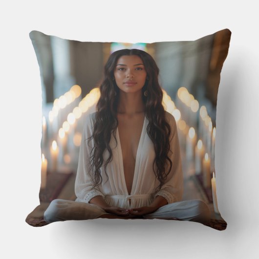 CARPE DIEM - Meditation - Yoga クッション (正面)