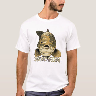 CARPE DIEM (poisson, pêche) Tシャツ