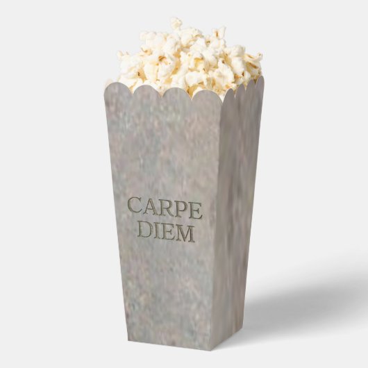Carpe Diem Stoneポップコーン箱 フェイバーボックス (はじけた状態)