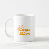 Carpe Diem Sunrise Premium  コーヒーマグカップ (左)