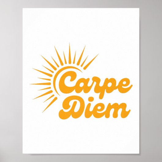 Carpe Diem Sunrise Premium  ポスター (正面)