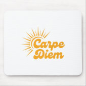 Carpe Diem Sunrise Premium マウスパッド (正面)