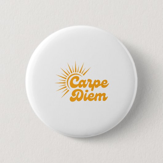 Carpe Diem Sunrise Premium 缶バッジ (正面)