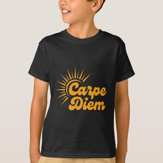 Carpe Diem Sunrise Premium  Tシャツ (正面)