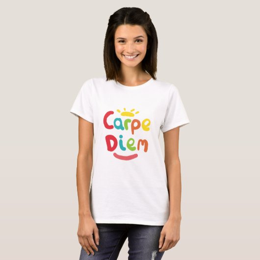 Carpe Diem Tシャツ (正面フル)