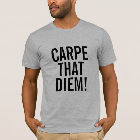 Carpe Diem! Tシャツ (正面)
