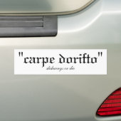 Carpe Dorifto バンパーステッカー (車上)