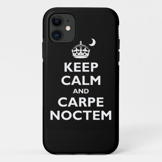 Carpe Noctem! Case-Mate iPhoneケース (裏面)