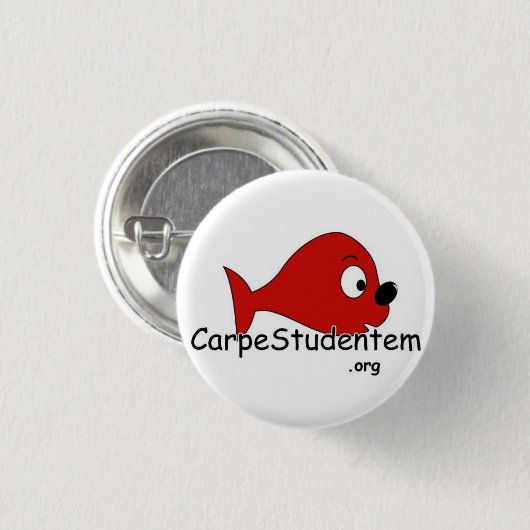 Carpe Studentem 缶バッジ (正面&裏面)
