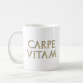 Carpe Vitam コーヒーマグカップ (左)