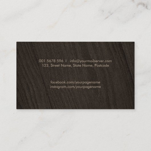 Carpenterサービスのアイコン 名刺 (裏面)