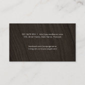 Carpenterサービスのアイコン 名刺 (裏面)