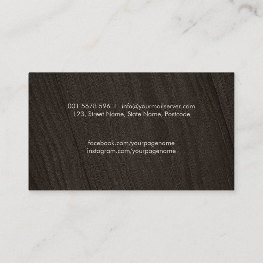 Carpenterサービスのアイコン 名刺 (裏面)