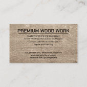 Carpenterサービスのロクールゴ文字 名刺 (裏面)