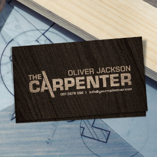 Carpenterサービスのロクールゴ文字 名刺