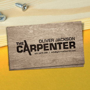 Carpenterサービスのロクールゴ文字 名刺
