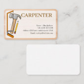 CARPENTER Business card editable 名刺 (正面/裏面)