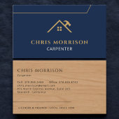 Carpenter Home Carpentry Construction 名刺