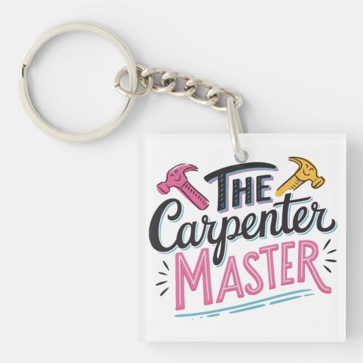 Carpenter job master キーホルダー (正面)