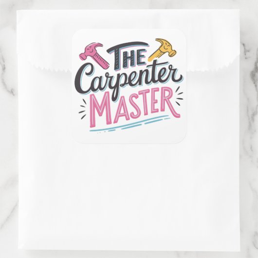 Carpenter job master スクエアシール (バッグ)