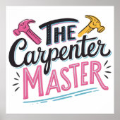 Carpenter job master  ポスター (正面)