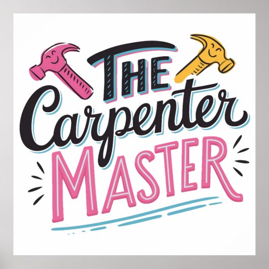Carpenter job master  ポスター (正面)