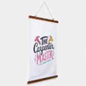 Carpenter job master  吊り下げ型タペストリー (傾斜あり)