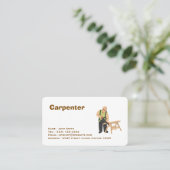 carpenter services editable   business card 名刺 (スタンド正面)