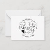 Carpenter Thank You Noteカード ノートカード (正面)