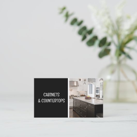 Carpentry Builder and Renovation  名刺 (スタンド正面)