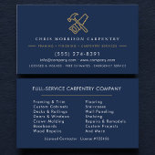 Carpentry Home Improvement Hammer Saw 名刺