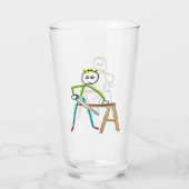 Carpentry Stickman タンブラーグラス (裏面)